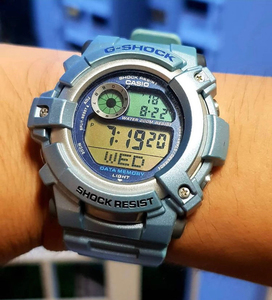 卡西欧gshock g2500蓝色补货一只,全新带箱说