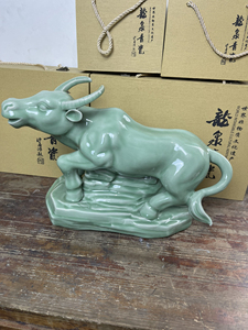 000人付款淘宝龙泉青瓷黄汉弟作品～丰衣足食湘潇和1580.