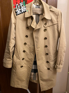 burberry brit风衣 深蜂蜜色卡其色石灰色 女式9