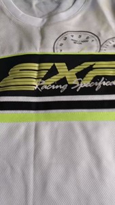 EXR 男装半袖，赛车风格，
