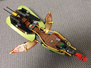 lego乐高70623幻影忍者命运飞影号飞船载具无人仔