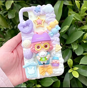 总价39清娃的价格剩最后三个娃成品手机壳猪小妹盲盒正版奶油胶