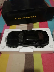 出售CSM康美1/18第五代雪佛兰科迈罗RS汽车模型，稀有黑