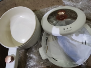 小熊(bear)液体加热器 热牛奶 小电锅 宿舍小锅 电炒锅