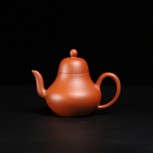 宜兴紫砂壶实力派赵老师纯全手工小梅窑朱泥思婷180cc
