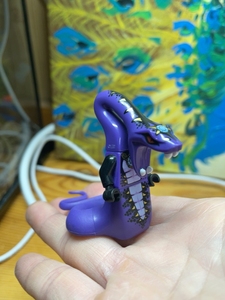 乐高幻影忍者紫色派梭