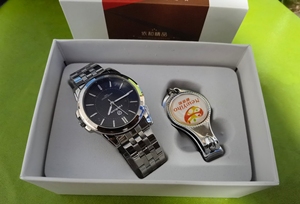 香港新依和raidson雷冬赛手表情侣腕表 朋友送的