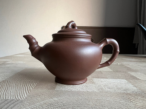 竹节笑樱 顾新君 一厂老紫泥 紫砂壶 180cc