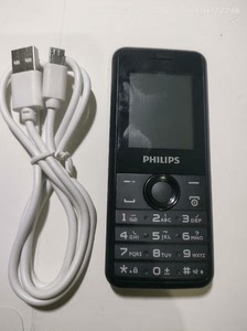 飞利普E103手机 正常使用 双卡双待 如图所示小巧备用机