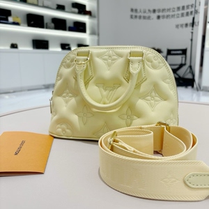 lv路易威登 alma bb手袋 小鸡黄贝壳包