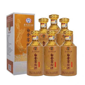 茅台集团白金窖龄酒m30 酱香型白酒53度500ml*6瓶礼盒整箱装