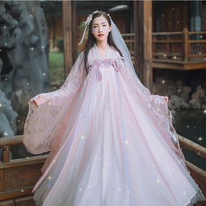 鲛人泪,汉尚华莲正版汉服