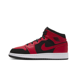 出aj1 mid gs小禁穿黑红36.