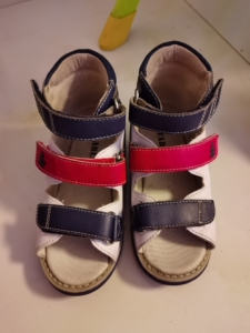 江博士矫正鞋 爱矫健凉鞋27码 矫正鞋27码实拍图 适合偏平