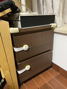 ikea宜家 malm 马尔姆 两斗抽屉柜 床头桌 床头柜子