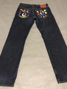 evisu道乐牛仔裤