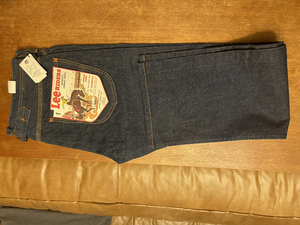 全新 lee 101z 马毛皮牌牛仔裤 34/36