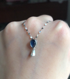 18k金蓝宝石扣头,班长珠宝家私人定制非周大生周六福周生生老