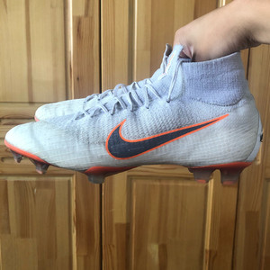 nike耐克刺客12白橙世界杯配色fg钉超顶级足球鞋42码j