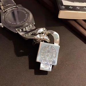 000人付款淘宝闲置ch克罗心风格表链 表带 纯银手链