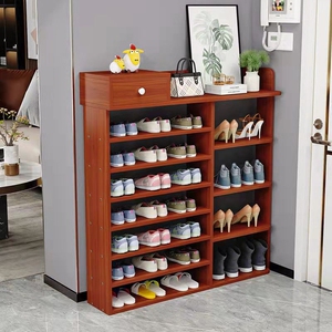 【低价处理】鞋架家用门口鞋柜特价清仓实木鞋架子