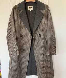 谷邦 羊毛大衣 剪标正品 原价2000  羊毛含量高 手感柔