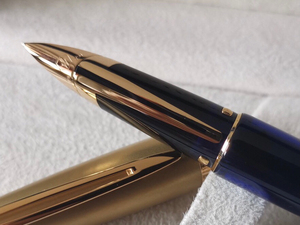 waterman edson/威迪文艾臣/蓝宝石钢笔/m尖