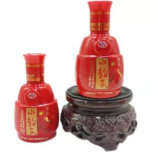 2014年茅台小豹子52度100ml*2瓶 浓香型高度白酒 陈年老酒 小酒版