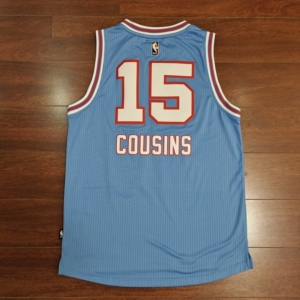nba 国王队 复古球衣 队服 考辛斯 r30面料柔软质感优