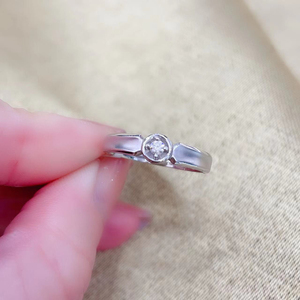 000人付款淘宝老凤祥,男士钻戒!纯正g750金钻戒,保证正品!