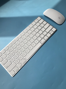 苹果原装二代妙控鼠标键盘蓝牙连接无线充电款2代