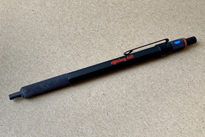 自用德国进口rotring红环600老款圆珠笔(四色标识).