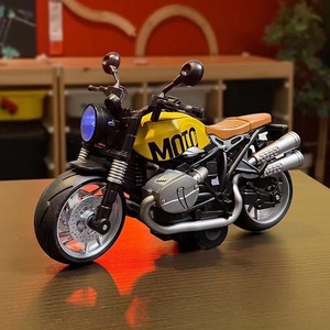 模型店转型，来捡漏，便宜出全新拿铁复古合金模型摩托车模型玩具