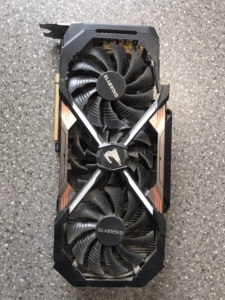 技嘉gtx1070 大雕 8g显卡 成色新 镁光颗粒