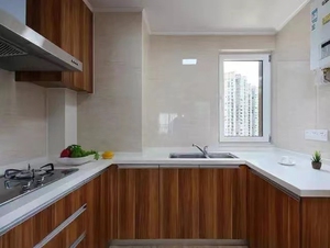 全瓷厨房案子,厨房设计,潍坊五区内制作全瓷案子,外观与整体厨