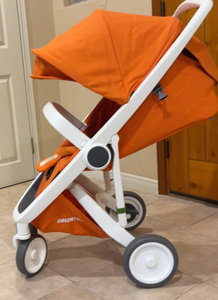 荷兰进口greentom婴儿手推车高景观轻便携折叠.自己用的