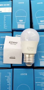 得邦照明LED灯泡3W节能灯泡 色温6500K正白光 E27