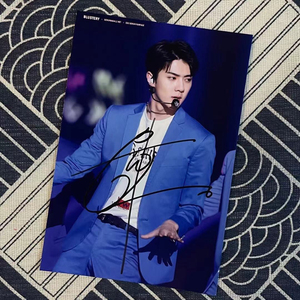 出(亲签)exo吴世勋签名照 exo吴世勋签名保真亲笔签名无