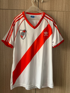 阿迪达斯 adidas 阿根廷河床队 经典主场队服球衣 经典