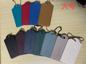 coach专柜刻字吊牌