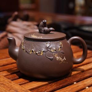 尹晓峰(尹小峰同一个人),紫砂壶,原矿老紫泥,保真正品,认识