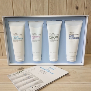 韩国艾多美atom洁肤四件套洗面奶去角质撕拉面膜卸妆乳现货