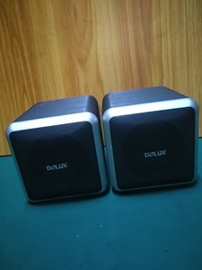 Delux/多彩 3寸全频音箱一对