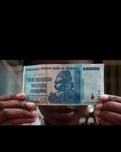 （收购）津巴布韦100万亿，50万亿，20万亿，10万亿。
