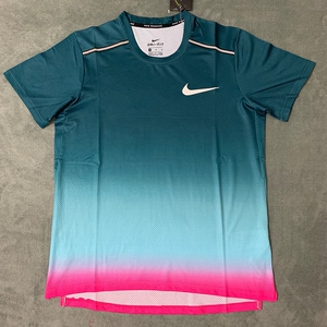 专业耐克田径训练服男女夏季跑步比赛体育太阳花短袖t恤运动速干