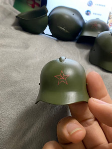 1:6 兵人配件 3d打印 苏军ssh-36 头盔 二战早期
