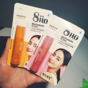 2支装包邮八杯水无色润唇膏保湿口红打底补水防晒干裂润唇膏