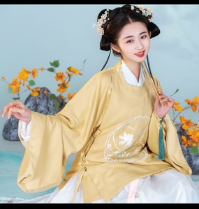 华姿仪赏原创汉服 颜如玉 明制圆领大襟