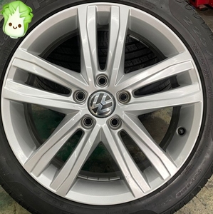 【白菜价】大众新款速腾17寸原装轮毂不带胎速腾原车原厂钢圈2