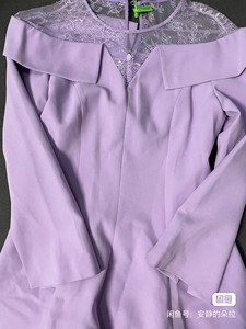 可可尼紫色爆款连衣裙 全新，剪标 无吊牌 ，2码，颜色很漂亮